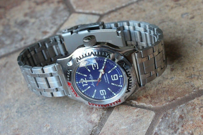 Russian Mechanical Automatic Wrist Watch VOSTOK AMPHIBIAN DIVER 100316