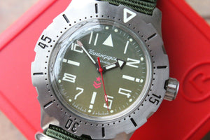 Russian Mechanical Automatic Wrist Watch VOSTOK Komandirsky K-35 350746