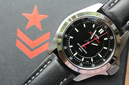 Vostok Komandirsky Russian Mechanical Automatic K-39 Military wristwatch 390775