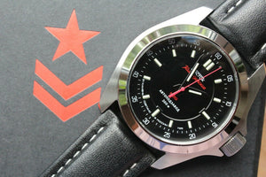 Vostok Komandirsky Russian Mechanical Automatic K-39 Military wristwatch 390775