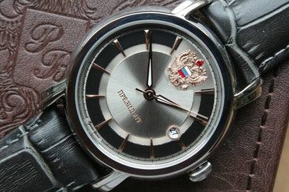 Russian President 5700311 Mechanical Automatic Men's Wrist Watch Poljot