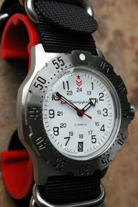 Russian Mechanical Automatic Wrist Watch VOSTOK Komandirsky K-35 350752
