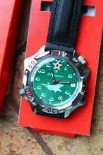 Load image into Gallery viewer, Vostok Komandirsky Russian Military Wrist Watch # 531124 NEW
