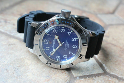 Russian Mechanical Automatic Wrist Watch VOSTOK AMPHIBIAN DIVER 120812
