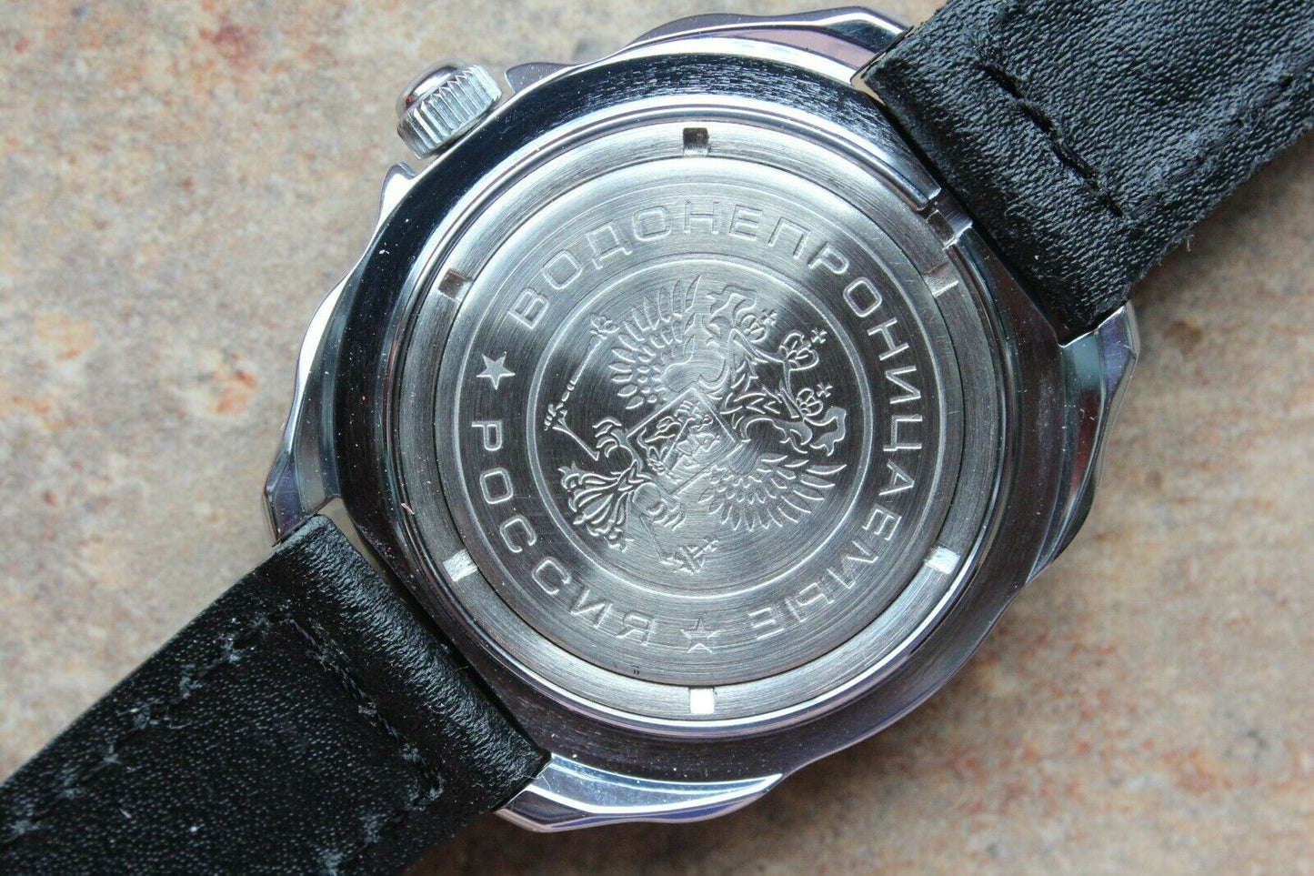 Vostok Komandirsky Mechanic MVD Russian Police Military Wrist Watch # 211952 NEW