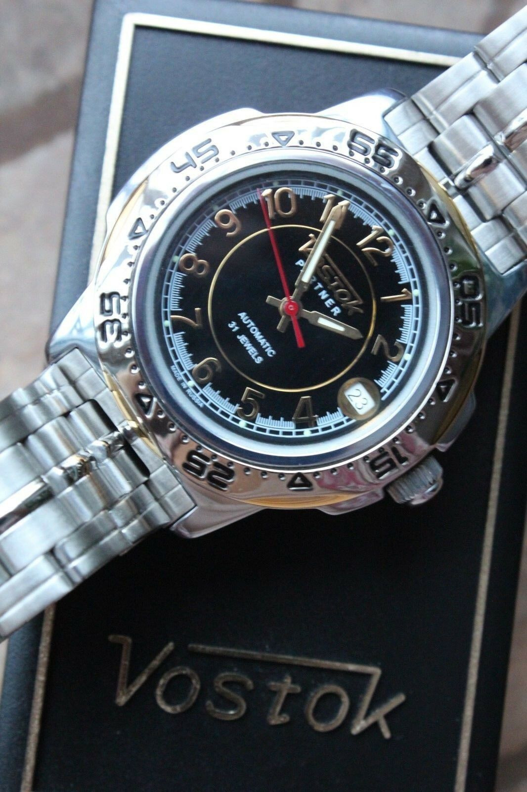 Russian Mechanical Automatic Wrist Watch Vostok Partner 311835