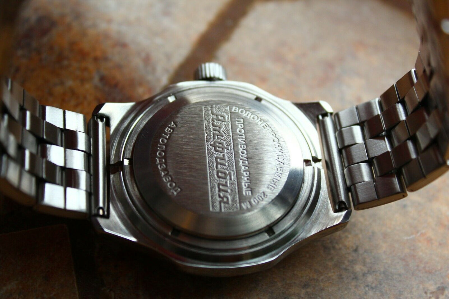 Russian Mechanical Automatic Wrist Watch VOSTOK AMPHIBIAN DIVER 100652