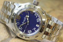 Load image into Gallery viewer, Russian Mechanical Automatic Wrist Watch VOSTOK AMPHIBIAN DIVER 100475
