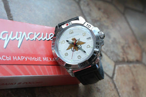 Vostok Komandirsky Military Wrist Watch # 431829 NEW