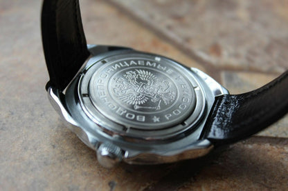 Vostok Komandirsky Russian Military Wrist Watch # 211296 NEW