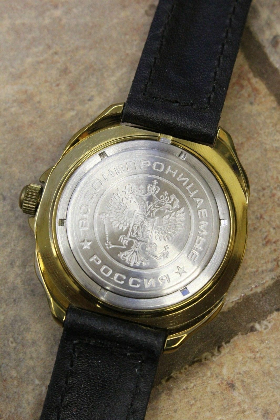 Vostok Komandirsky Russian Military Wrist Watch # 219782 NEW