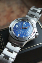 Load image into Gallery viewer, Vostok Amphibian Auto Russian diver wrist watch 060116
