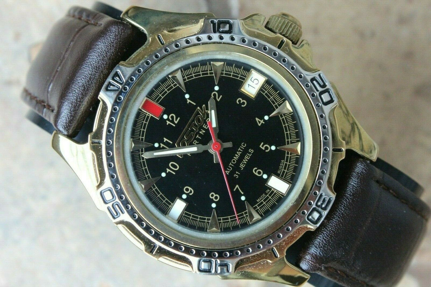 Russian Mechanical Automatic Wrist Watch Vostok Partner 309924