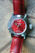 Load image into Gallery viewer, Vostok Amphibian 051339 Women Female Russian Mechanical wrist watch Red
