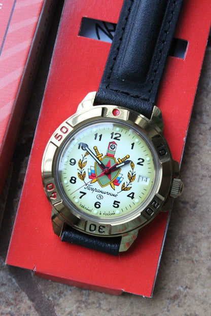 Vostok Komandirsky Military Wrist Watch 439878