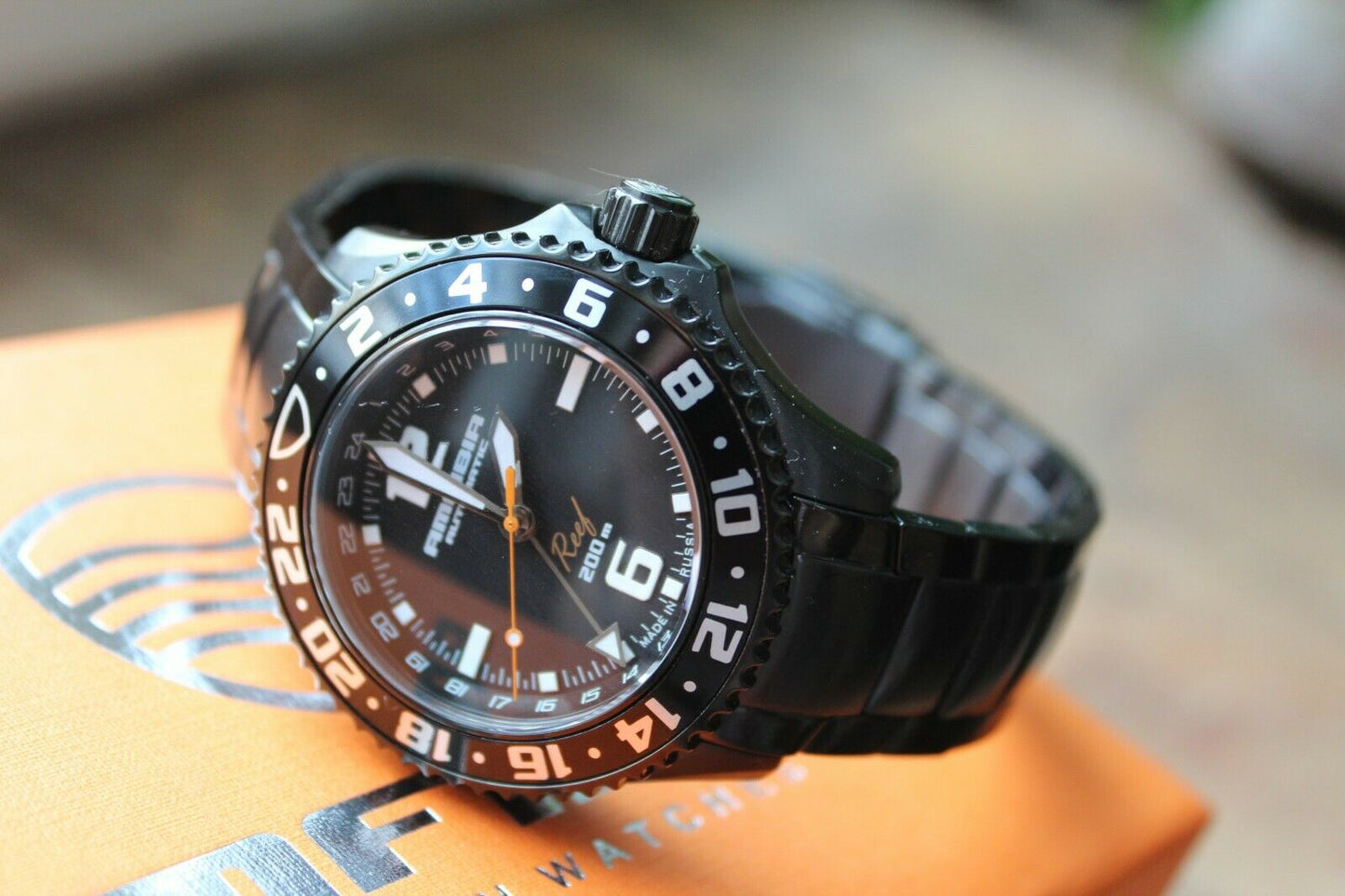 Vostok Amphibian Reef Mechanical Automatic Russian wrist watch 086492
