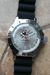 Russian Mechanical Automatic Wrist Watch VOSTOK AMPHIBIAN DIVER 120658