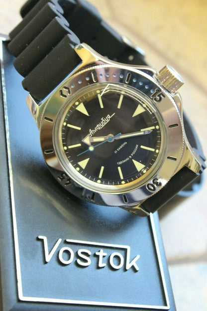 Russian Mechanical Automatic Wrist Watch VOSTOK AMPHIBIAN DIVER 120512