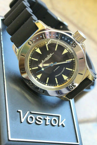 Russian Mechanical Automatic Wrist Watch VOSTOK AMPHIBIAN DIVER 120512