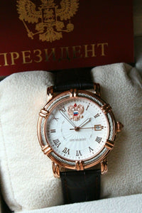 Russian President 4459471 Mechanical Automatic Men's Wrist Watch Poljot