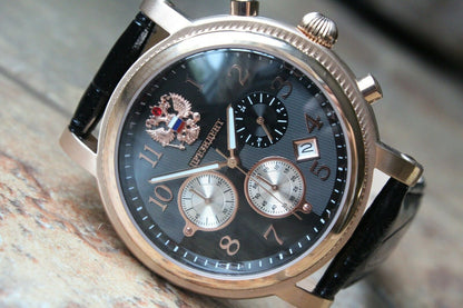 Russian President 13019010 Quartz Men's Wrist Watch Poljot