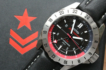 Vostok Komandirsky Russian Mechanical K-39 Military wristwatch 390781