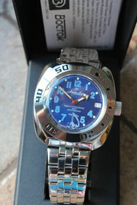 Russian Mechanical Automatic Wrist Watch VOSTOK AMPHIBIAN DIVER 710382