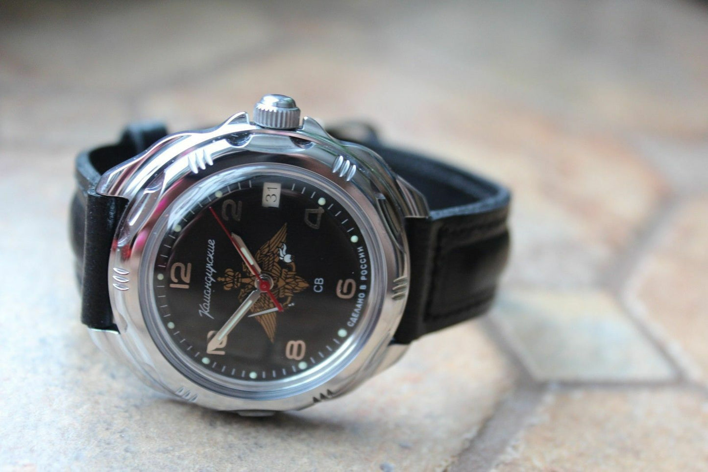 Vostok Komandirsky Russian Military Wrist Watch 211627