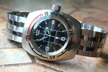 Load image into Gallery viewer, Russian Mechanical Automatic Wrist Watch VOSTOK AMPHIBIAN DIVER Custom 090375
