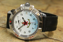 Load image into Gallery viewer, Vostok Komandirsky Russian Military Wrist Watch # 431084 NEW
