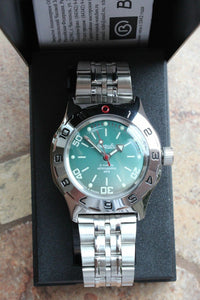 Russian Mechanical Automatic Wrist Watch VOSTOK AMPHIBIAN DIVER 100821