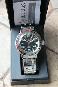 Russian Mechanical Automatic Wrist Watch VOSTOK AMPHIBIAN DIVER 420334