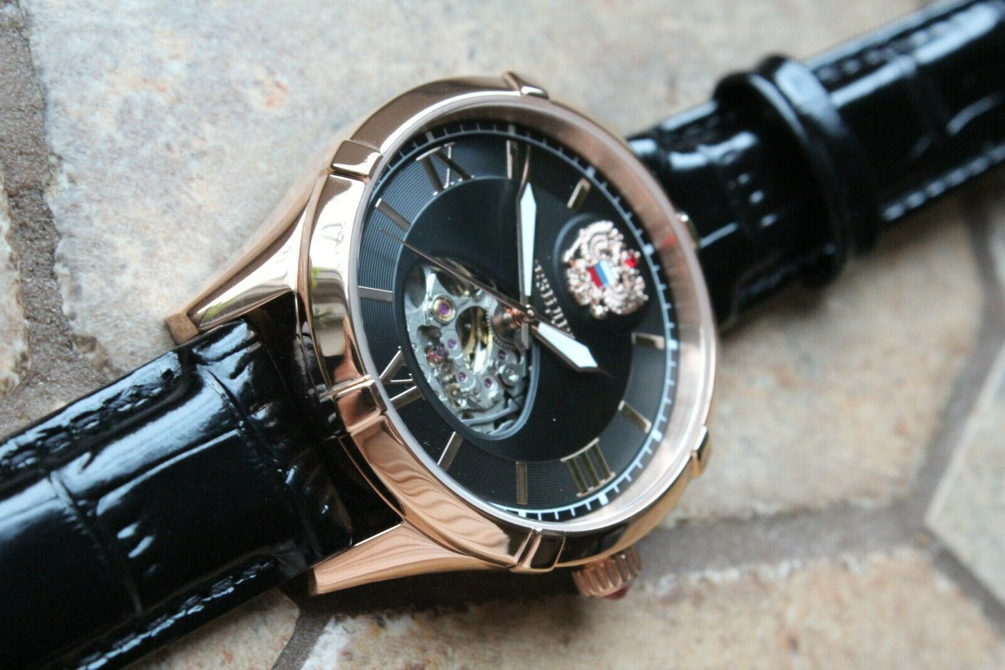 Russian President 4609160 Mechanical Automatic Men's Wrist Watch Poljot