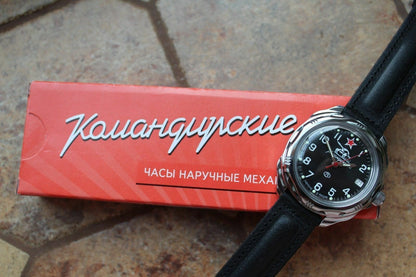 Vostok Komandirsky Mechanical Manual Winding Wrist Watch 211306