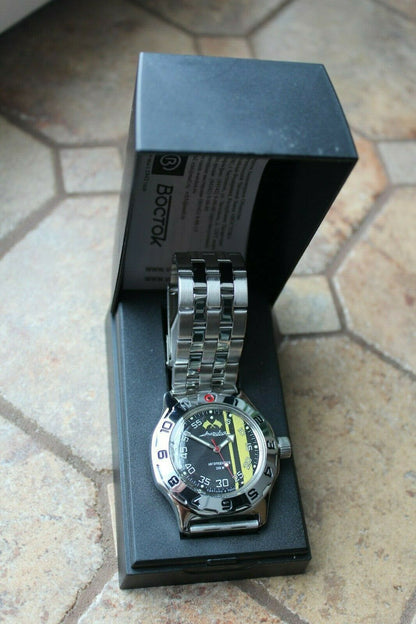 Russian Mechanical Automatic Wrist Watch VOSTOK AMPHIBIAN DIVER 100652