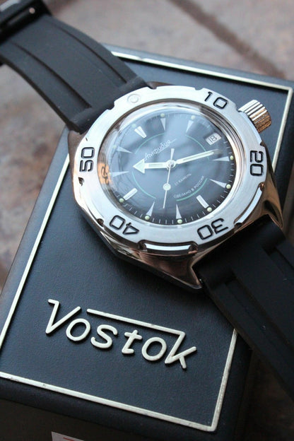 Russian Mechanical Automatic Wrist Watch VOSTOK AMPHIBIAN DIVER 670923