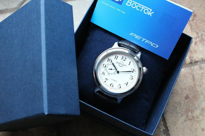 Vostok Komandirsky Auto Russian K-43 Retro wristwatches # 550930 New