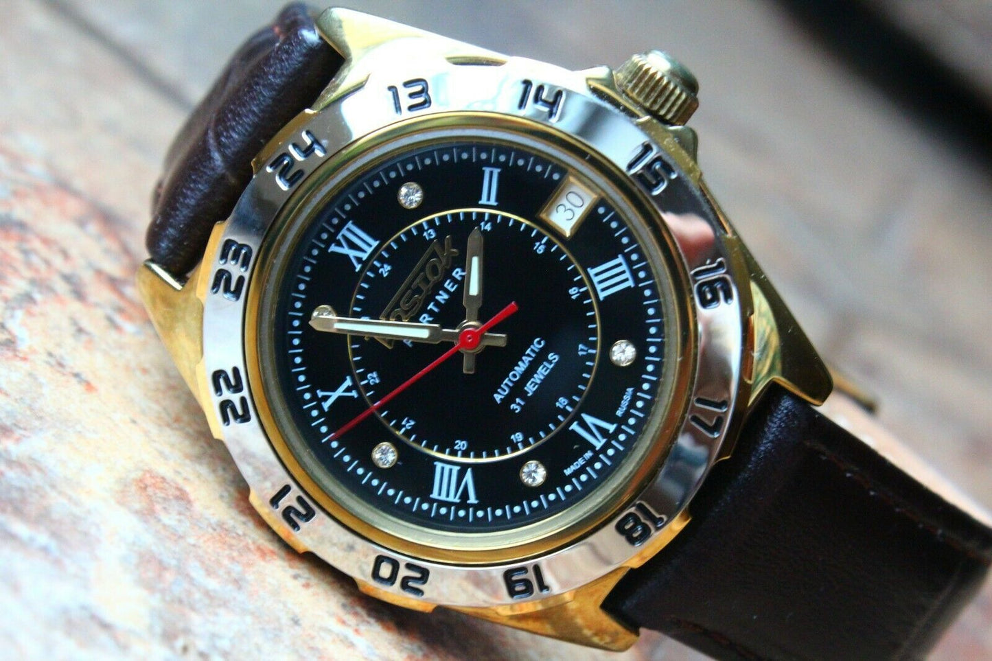 Russian Mechanical Automatic Wrist Watch Vostok Partner 259191
