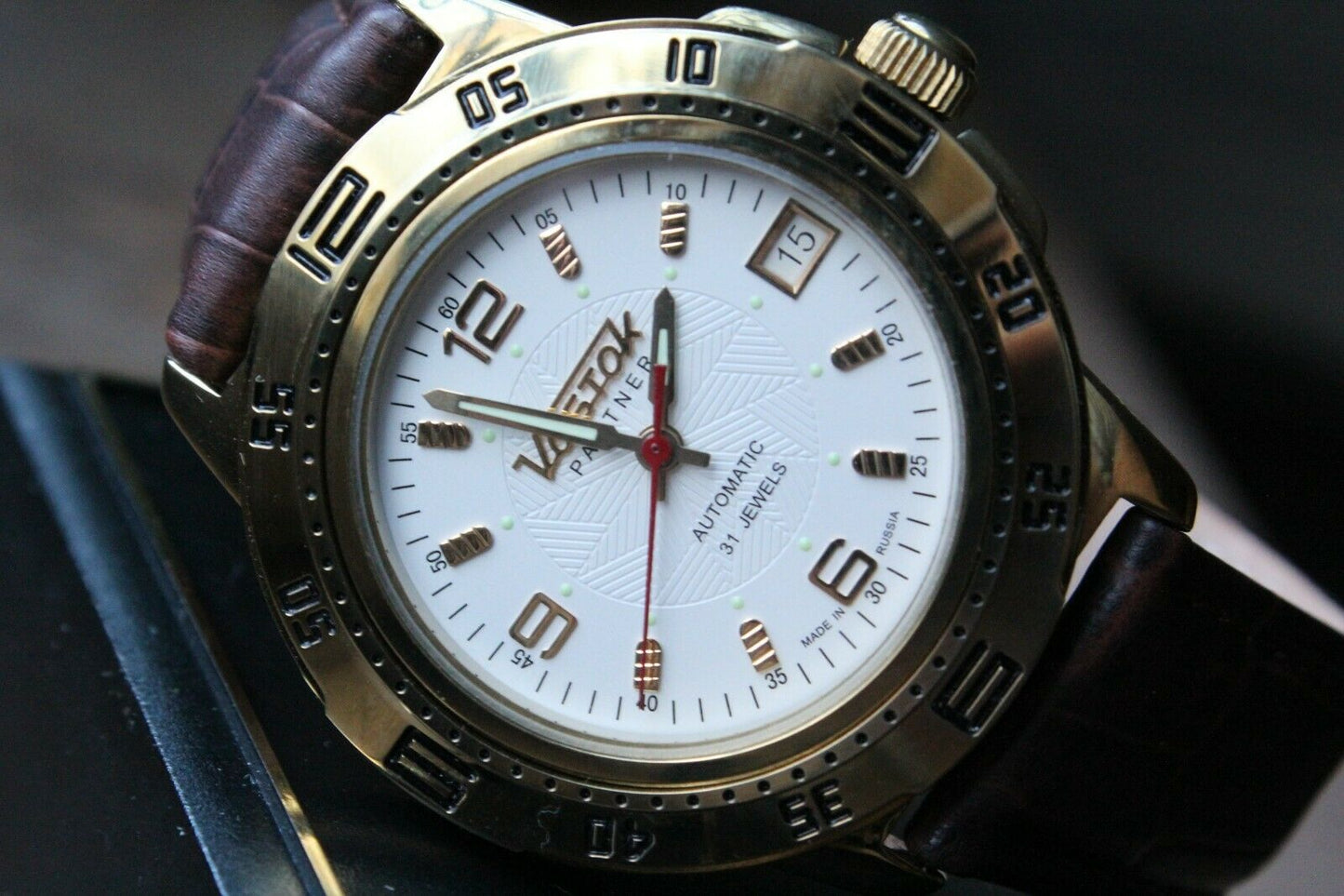 Russian Mechanical Automatic Wrist Watch Vostok Partner 319147