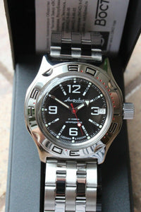 Russian Mechanical Automatic Wrist Watch VOSTOK AMPHIBIAN DIVER 100315