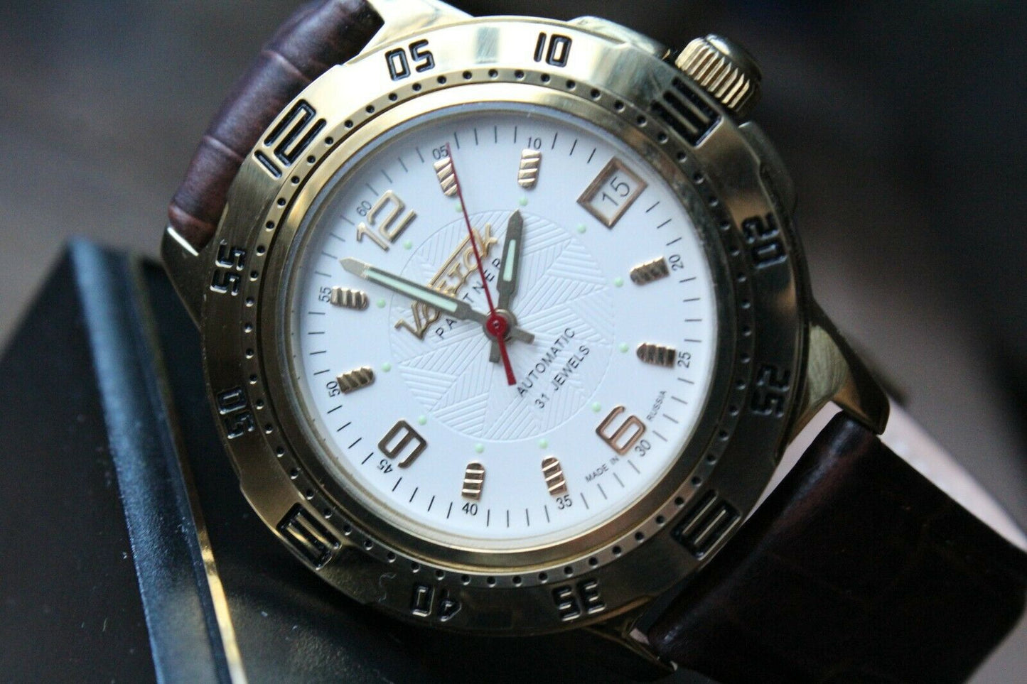 Russian Mechanical Automatic Wrist Watch Vostok Partner 319147