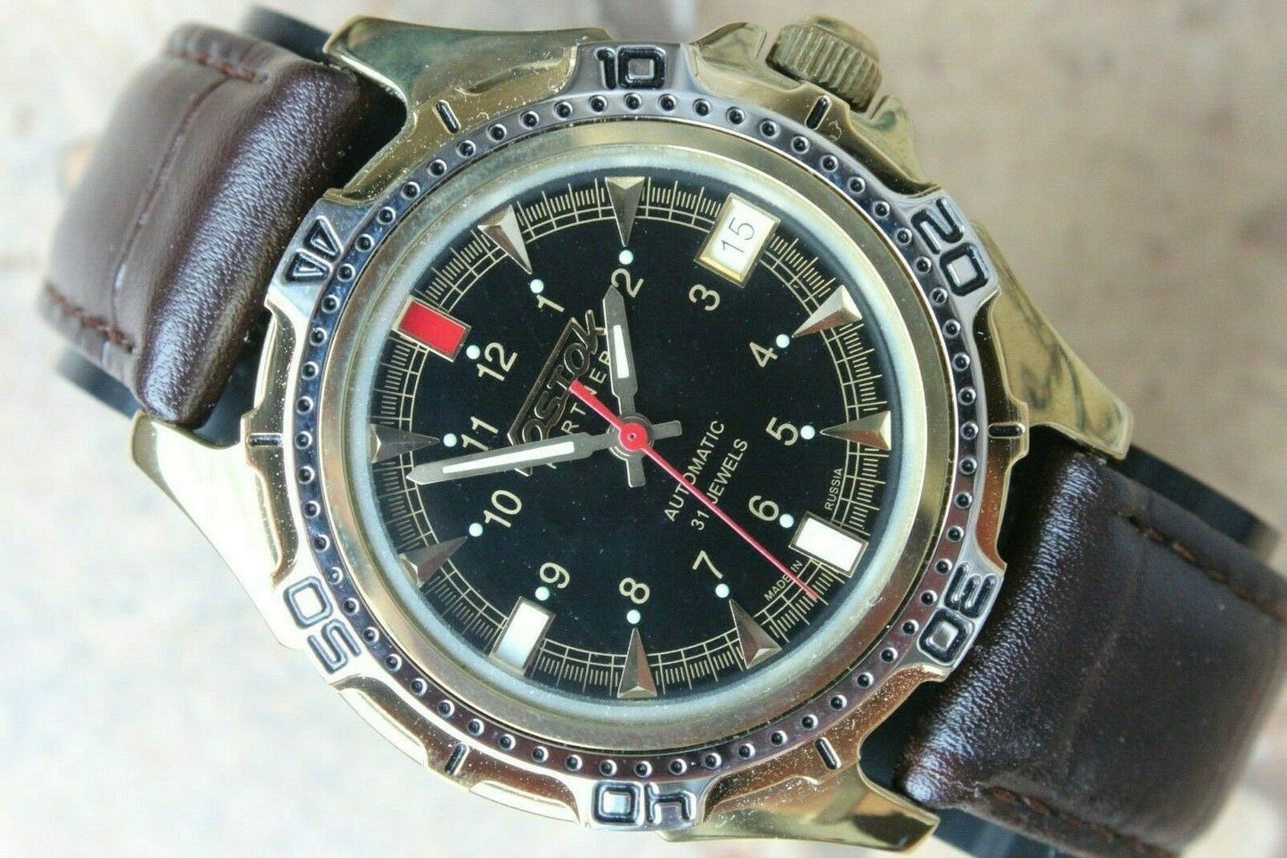 Russian Mechanical Automatic Wrist Watch Vostok Partner 309924