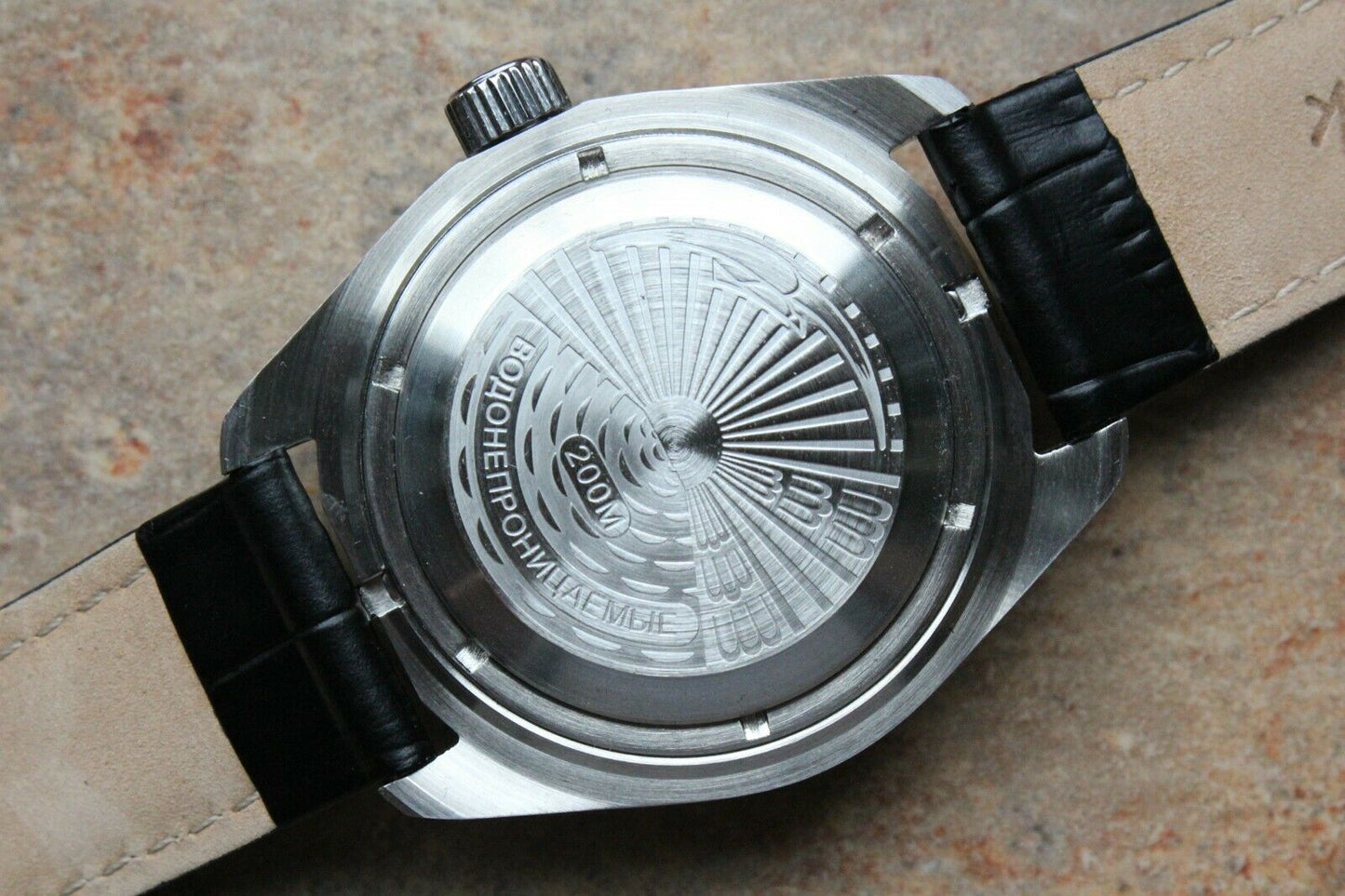 Vostok Komandirsky 030789 Russian Automatic Military Wrist Watch Day Night