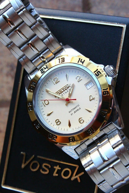 Russian Mechanical Automatic Wrist Watch Vostok Partner 251237