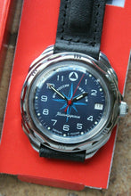 Load image into Gallery viewer, Vostok Komandirsky Russian Military Wrist Watch Emercom MCHS  # 211942 NEW
