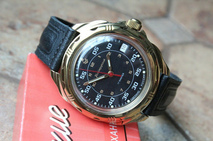 Vostok Komandirskie Mechanical Hand Winding Russian Wrist Watch 219179