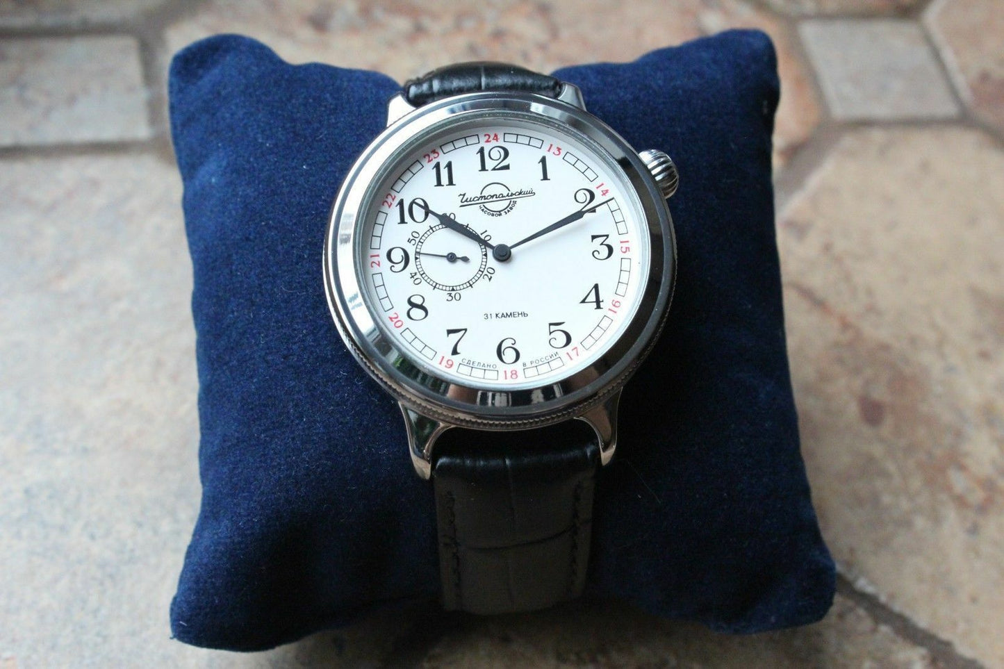 Vostok Komandirsky Auto Russian K-43 Retro wristwatches # 550930 New