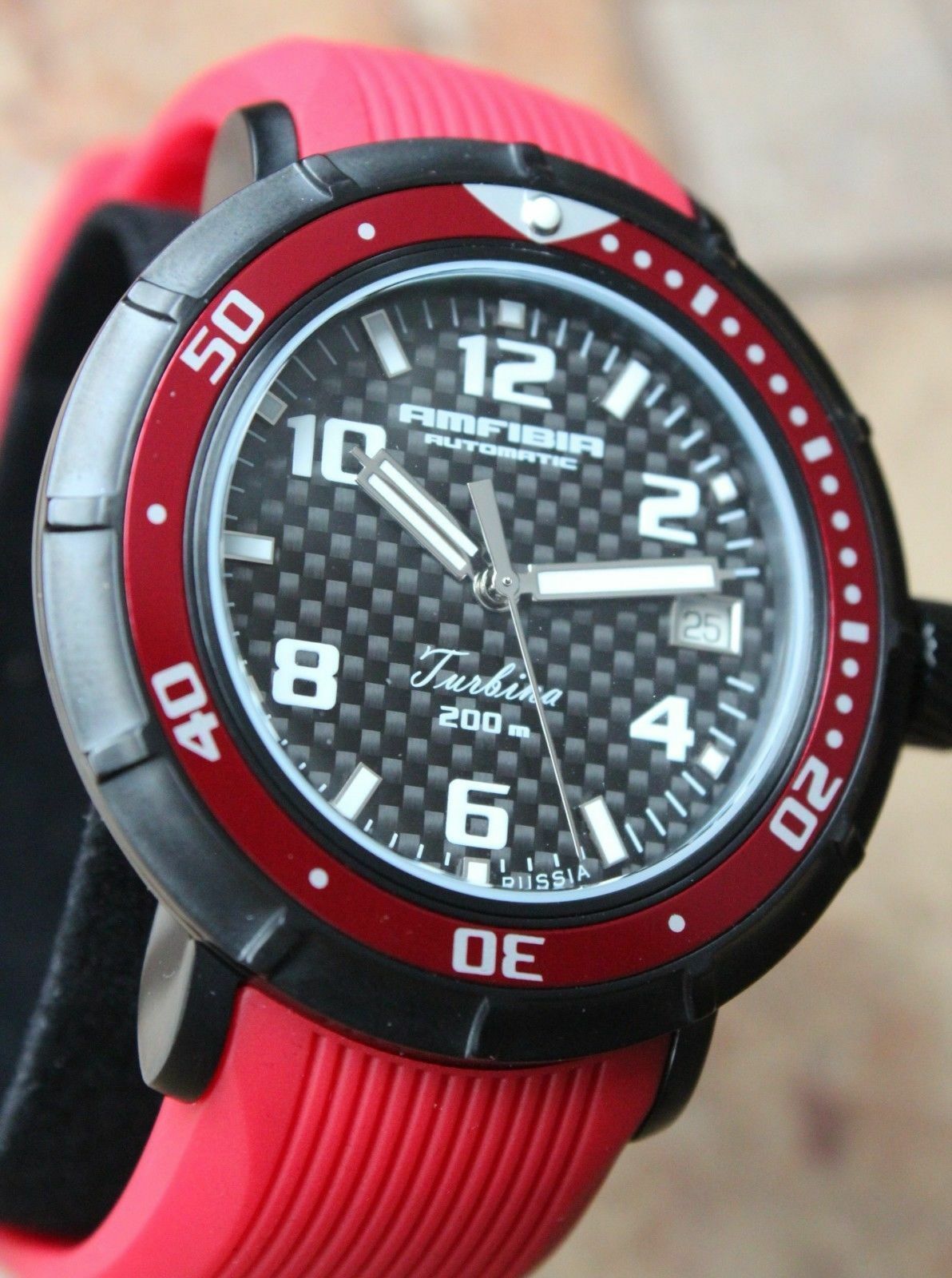 Vostok Amphibian Turbina Russian wrist watch 236432