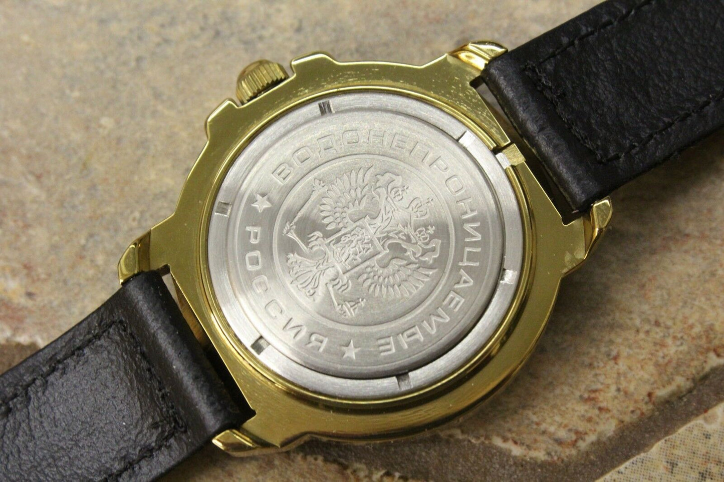 Vostok Komandirsky Military Wrist Watch # 439399 NEW