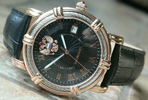 Russian President 4459473 Mechanical Automatic Men's Wrist Watch Poljot